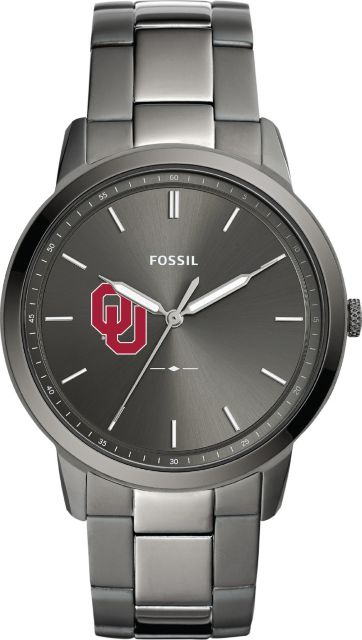 Fossil The Minimalist Three-Hand Smoke Stainless Steel Watch - ONLINE ONLY