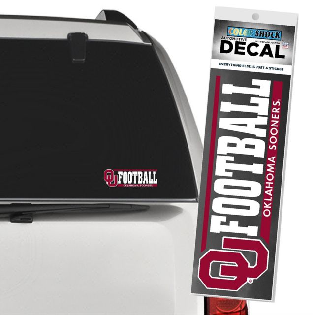 University of Oklahoma Sooners Football Decal