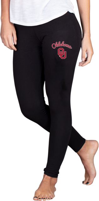 University of Oklahoma Women's Fraction Leggings - ONLINE ONLY