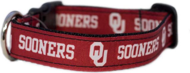 The University of Okalahoma Dog Collar