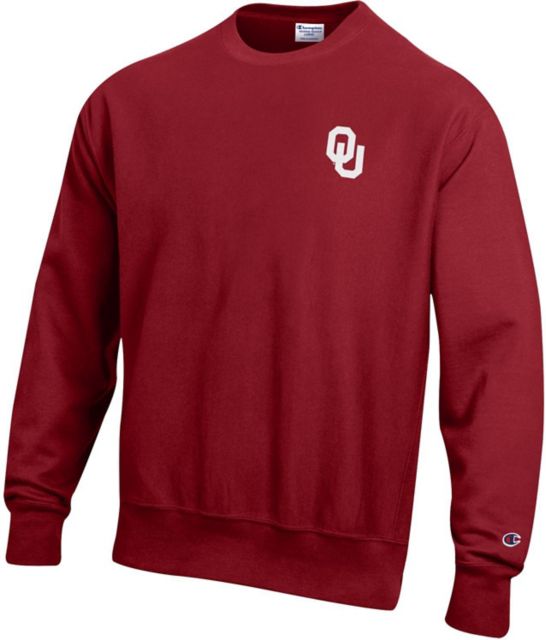 University of Oklahoma Reverse Weave Crew - ONLINE ONLY