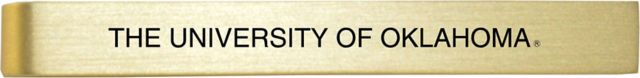 University of Oklahoma Tie Bar