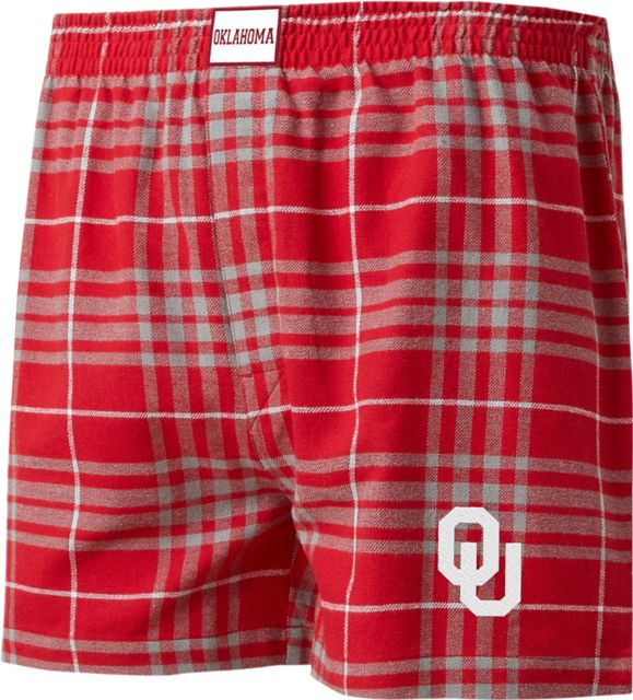 University of Oklahoma Flannel Boxer Shorts