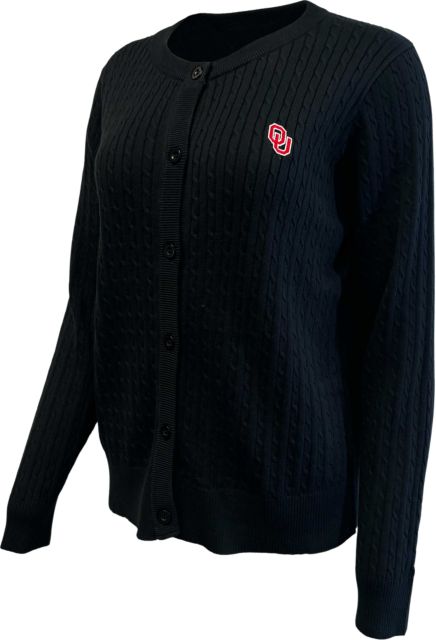 W NAPLES CARDIGAN/BLACK/SM/.
