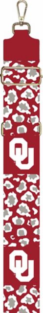 University of Oklahoma Leopard Bag Strap