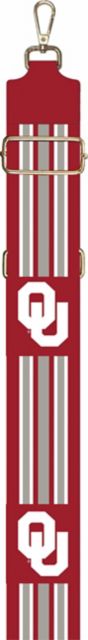 University of Oklahoma Striped Bag Strap