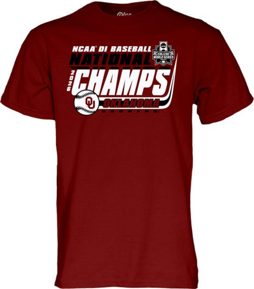 University of Oklahoma Baseball 2026 National Champions Short Sleeve T-Shirt