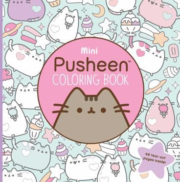 MINI PUSHEEN COLORING BOOK